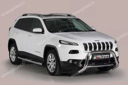 MISUTONIDA ROUND SIDE BARS WITH PLASTIC FOOTSTEPS JEEP Cherokee
