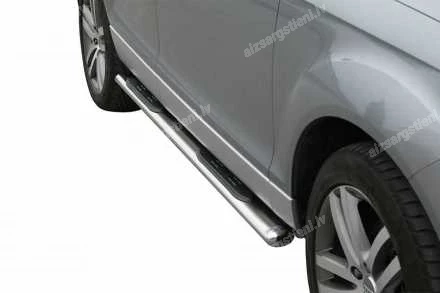 MISUTONIDA OVAL SIDE BARS WITH PLASTIC FOOTSTEPS AUDI Q7
