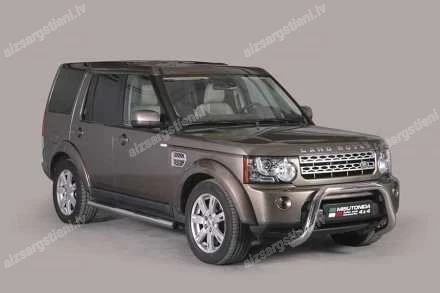 MISUTONIDA ROUND SIDE BARS WITH PLASTIC FOOTSTEPS LAND ROVER Discovery
