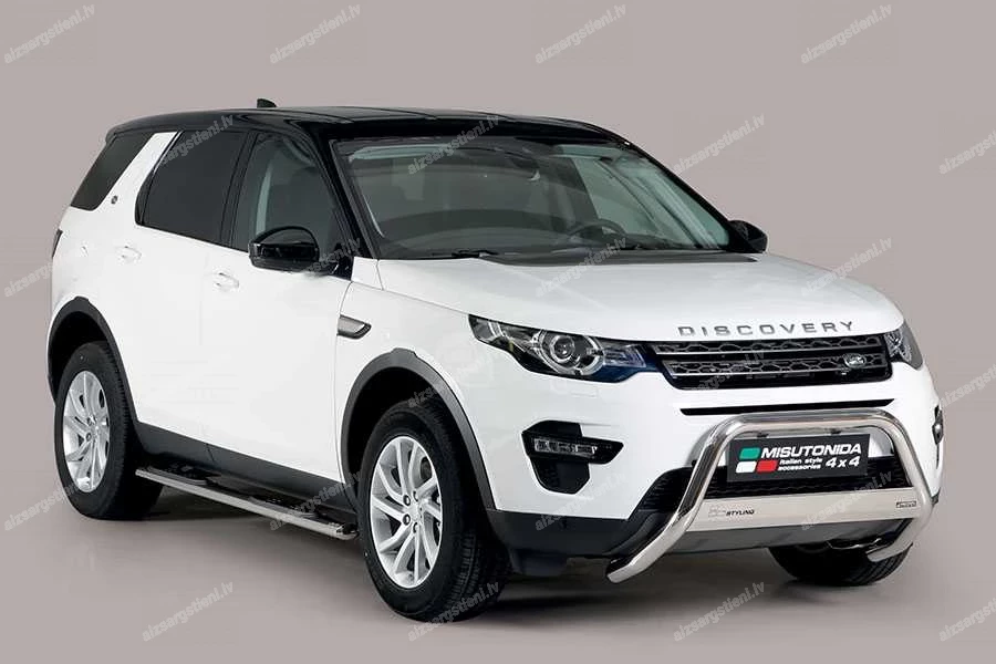 MISUTONIDA OVAL SIDE BARS WITH PLASTIC FOOTSTEPS LAND ROVER Discovery Sport