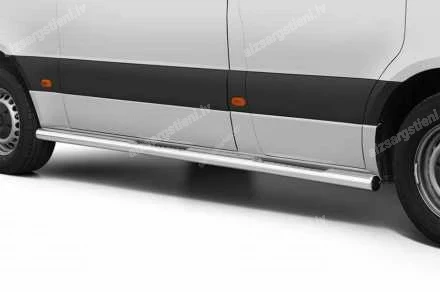 STEELER ROUND SIDE BARS WITH INTEGRATED FOOTSTEPS (L2 WHEELBASE, RWD) MERCEDES-BENZ Sprinter