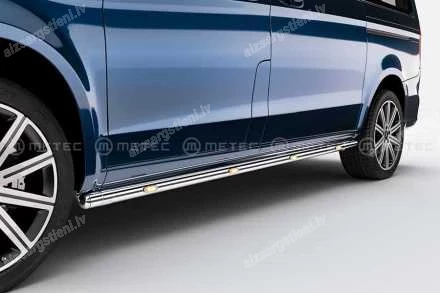 METEC APAĻI SĀNU AIZSARGSTIEŅI AR PAPILDUS LED GABARĪTGAISMĀM (L1, L2 RITEŅU BĀZE) MERCEDES-BENZ V-Class, MERCEDES-BENZ Vito / Viano