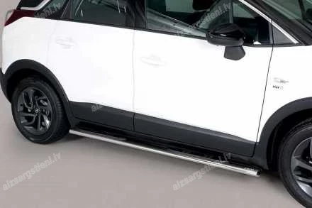 MISUTONIDA OVAL SIDE BARS WITH PLASTIC FOOTSTEPS OPEL Crossland X
