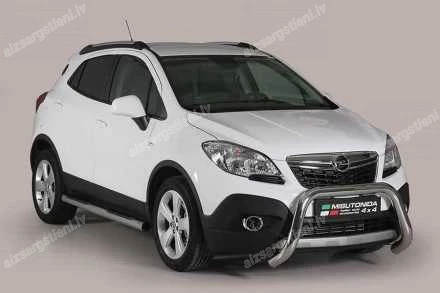 MISUTONIDA ROUND SIDE BARS WITH PLASTIC FOOTSTEPS OPEL Mokka