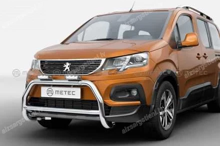 METEC PRIEKŠĒJAIS A FORMAS AIZSARGSTIENIS AR ŠĶĒRSSTIENI PEUGEOT Partner / Rifter
