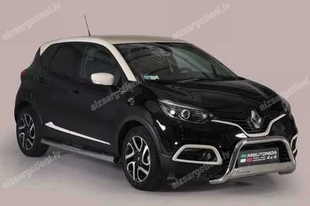 MISUTONIDA ROUND SIDE BARS WITH PLASTIC FOOTSTEPS RENAULT Captur