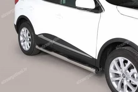 MISUTONIDA ROUND SIDE BARS WITH PLASTIC FOOTSTEPS RENAULT Kadjar