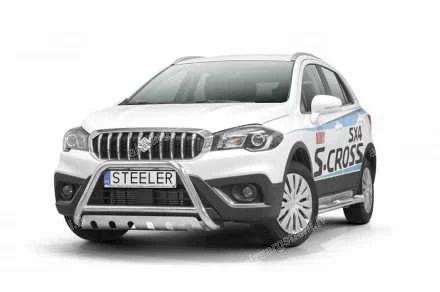 STEELER PRIEKŠĒJAIS A FORMAS AIZSARGSTIENIS AR ŠĶĒRSSTIENI UN AIZSARGPLĀKSNI SUZUKI S-Cross