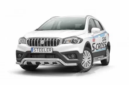 STEELER PRIEKŠĒJAIS ZEMAIS AIZSARGSTIENIS AR AIZSARGPLĀKSNI SUZUKI S-Cross