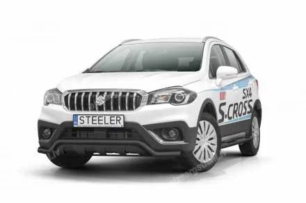 STEELER PRIEKŠĒJAIS ZEMAIS AIZSARGSTIENIS AR AIZSARGPLĀKSNI SUZUKI S-Cross