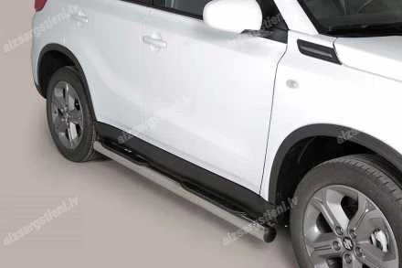 MISUTONIDA ROUND SIDE BARS WITH PLASTIC FOOTSTEPS SUZUKI Vitara