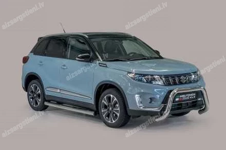 MISUTONIDA ROUND SIDE BARS WITH PLASTIC FOOTSTEPS SUZUKI Vitara