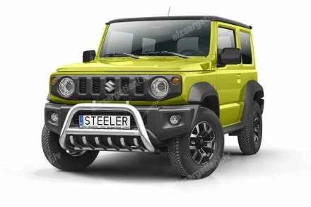 STEELER PRIEKŠĒJAIS A FORMAS AIZSARGSTIENIS AR ŠĶĒRSSTIENI UN AIZSARGRIBĀM SUZUKI Jimny