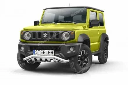 STEELER PRIEKŠĒJAIS ZEMAIS AIZSARGSTIENIS AR AIZSARGPLĀKSNI SUZUKI Jimny