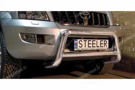 STEELER PRIEKŠĒJAIS A FORMAS AIZSARGSTIENIS AR ŠĶĒRSSTIENI TOYOTA Land Cruiser 120
