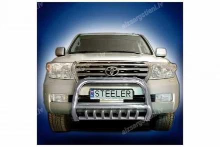STEELER PRIEKŠĒJAIS A FORMAS AIZSARGSTIENIS AR ŠĶĒRSSTIENI UN AIZSARGRIBĀM TOYOTA Land Cruiser 200