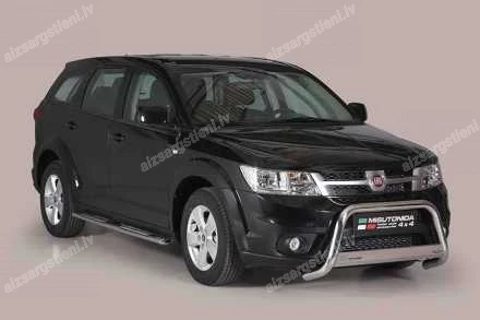 MISUTONIDA OVAL SIDE BARS WITH INTEGRATED PLASTIC FOOTSTEPS FIAT Freemont