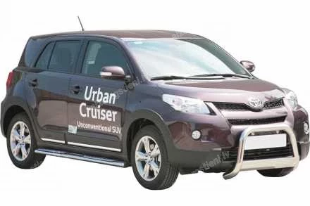MISUTONIDA OVAL SIDE BARS WITH INTEGRATED PLASTIC FOOTSTEPS TOYOTA Urban Cruiser