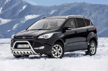 STEELER PRIEKŠĒJAIS A FORMAS AIZSARGSTIENIS AR ŠĶĒRSSTIENI UN AIZSARGPLĀKSNI FORD Kuga