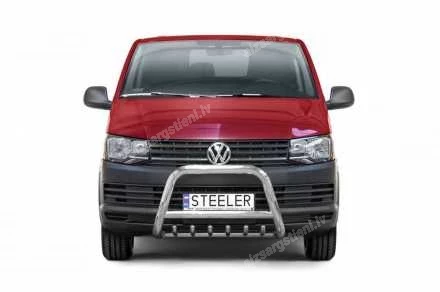 STEELER PRIEKŠĒJAIS A FORMAS AIZSARGSTIENIS AR ŠĶĒRSSTIENI UN AIZSARGRIBĀM VOLKSWAGEN T6