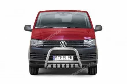 STEELER PRIEKŠĒJAIS A FORMAS AIZSARGSTIENIS AR ŠĶĒRSSTIENI UN AIZSARGPLĀKSNI VOLKSWAGEN T6