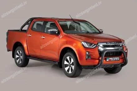 MISUTONIDA ROUND SIDE BARS WITH PLASTIC FOOTSTEPS ISUZU D-Max