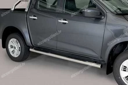 MISUTONIDA ROUND SIDE BARS WITH PLASTIC FOOTSTEPS ISUZU D-Max