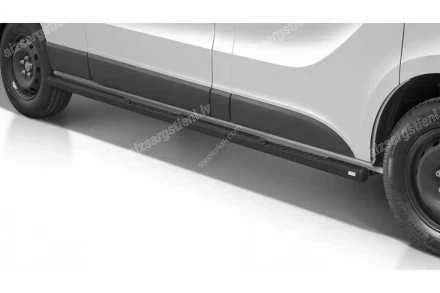STEELER ROUND SIDE BARS WITH INTEGRATED FOOTSTEPS RENAULT Trafic