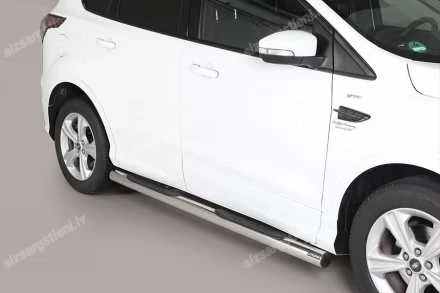 MISUTONIDA ROUND SIDE BARS WITH PLASTIC FOOTSTEPS FORD Kuga