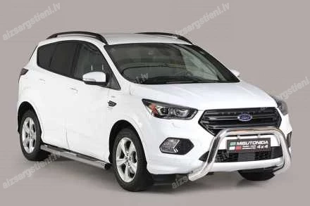 MISUTONIDA ROUND SIDE BARS WITH PLASTIC FOOTSTEPS FORD Kuga