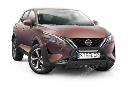 STEELER PRIEKŠĒJAIS A FORMAS AIZSARGSTIENIS AR ŠĶĒRSSTIENI UN AIZSARGPLĀKSNI NISSAN Qashqai