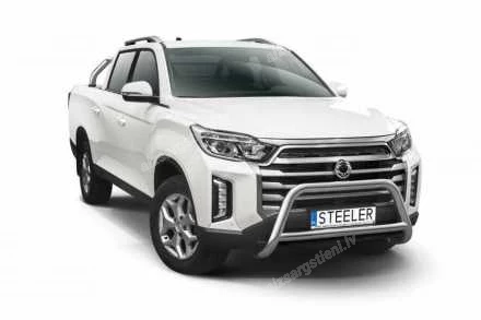 STEELER PRIEKŠĒJAIS A FORMAS AIZSARGSTIENIS AR ŠĶĒRSSTIENI SSANGYONG/KGM Musso