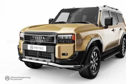 METEC LOW BAR WITH AXLE-PLATE TOYOTA Land Cruiser 250
