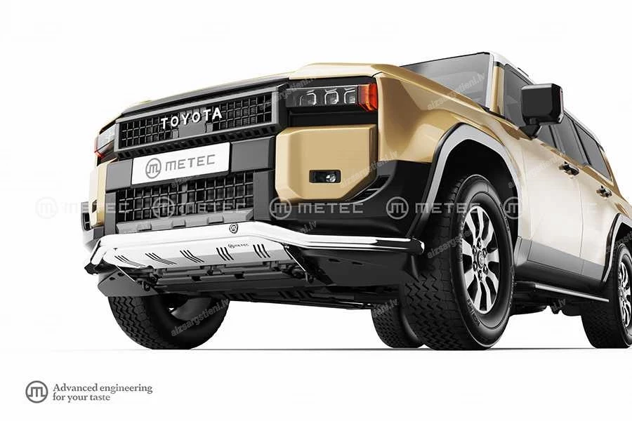 METEC LOW BAR WITH AXLE-PLATE TOYOTA Land Cruiser 250