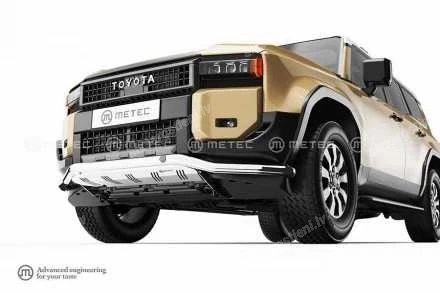 METEC LOW BAR WITH AXLE-PLATE TOYOTA Land Cruiser 250