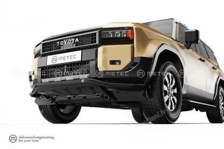 METEC LOW BAR WITH AXLE-PLATE TOYOTA Land Cruiser 250