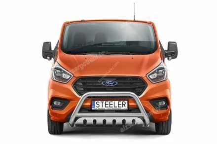 STEELER A BAR WITH CROSSBAR AND AXLE-PLATE FORD Transit Custom / Tourneo Custom