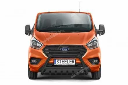 STEELER A BAR WITH CROSSBAR AND AXLE-PLATE FORD Transit Custom / Tourneo Custom