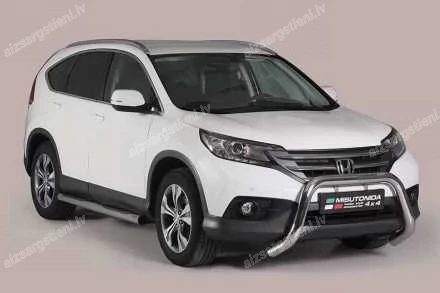 MISUTONIDA ROUND SIDE BARS WITH PLASTIC FOOTSTEPS HONDA CR-V