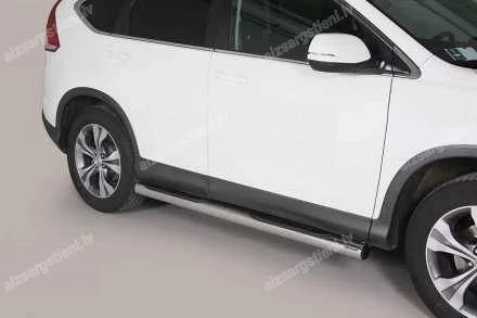 MISUTONIDA ROUND SIDE BARS WITH PLASTIC FOOTSTEPS HONDA CR-V