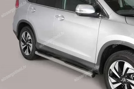 MISUTONIDA ROUND SIDE BARS WITH PLASTIC FOOTSTEPS HONDA CR-V